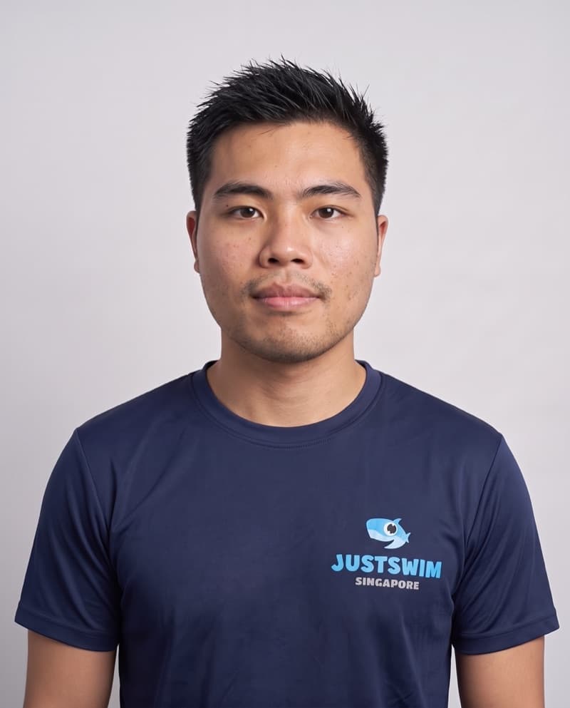 Brendan, JustSwim Singapore swimming coach