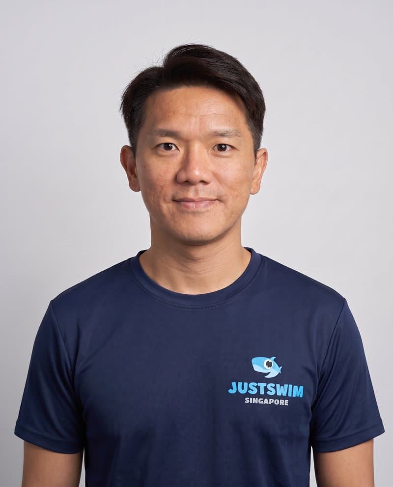 Sebas, JustSwim Singapore swimming coach