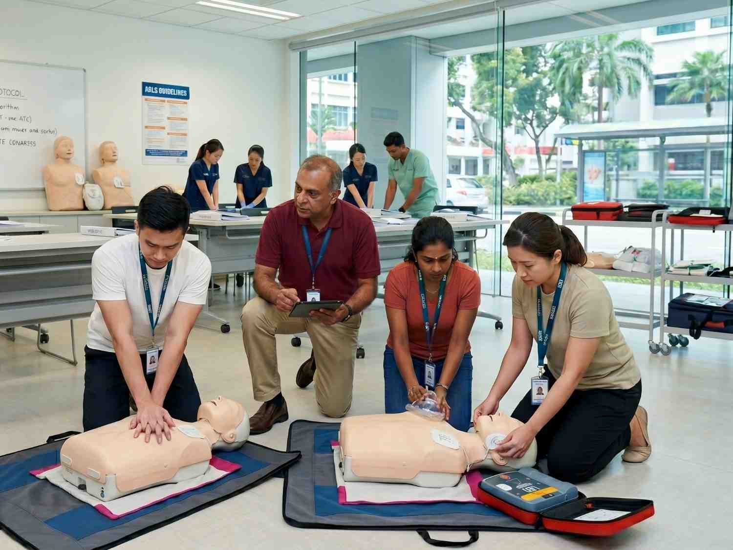 What Does the CPR and AED Course Cover