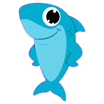 Finn, the JustSwim Singapore mascot